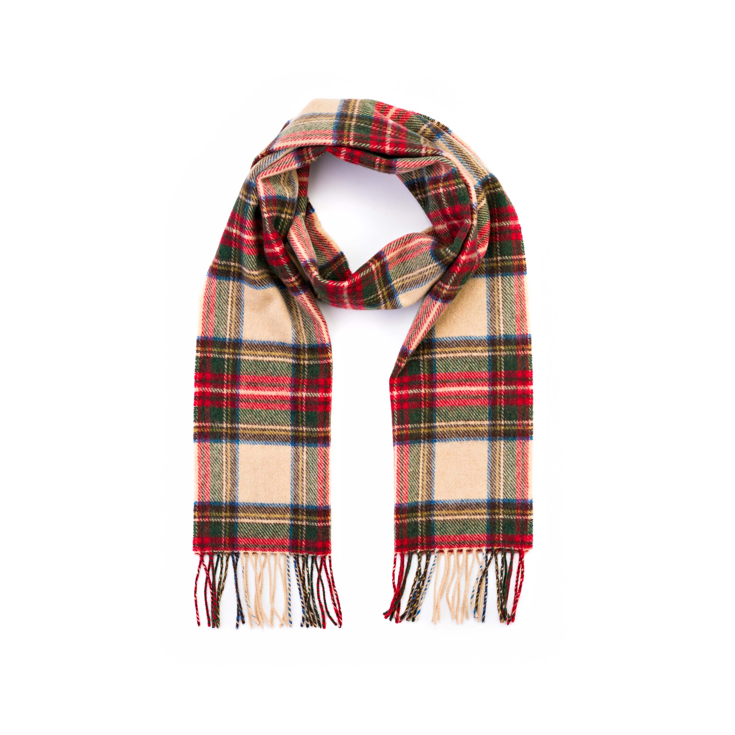 Irish Wool Scarf Medium Antigue Dress Stewart