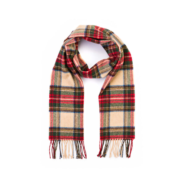Irish Wool Scarf Medium Antigue Dress Stewart
