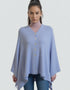 Lambswool Shawl | Light Blue