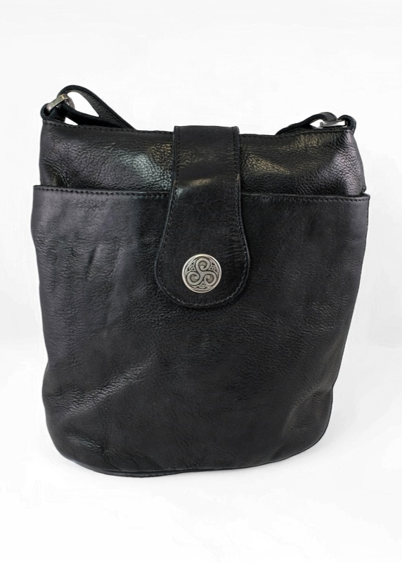 Lee River Leather Torc Bag | Black