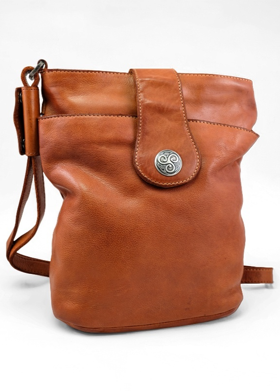 Lee River Leather Torc Bag | Brown