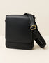 Luxury Irish Leather Messenger Bag - Black