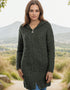 Celtic Aran Jacket | Army Green