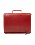 Tinnakeenly Leather Satchel Bag - Red