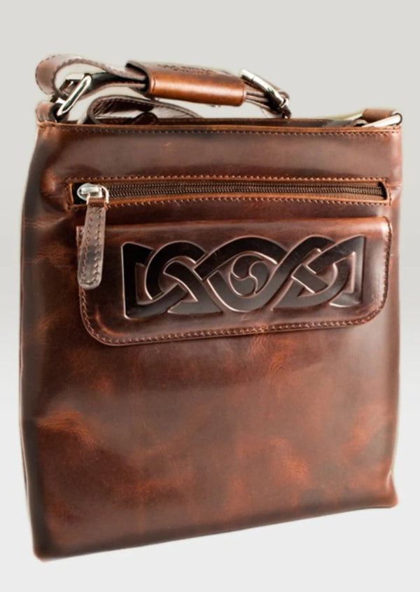 Lee River Leather Mary Bag | Brown