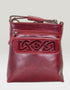 Lee River Red Leather Mary Bag