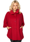 Jimmy Hourihan Red Hip Length Coat