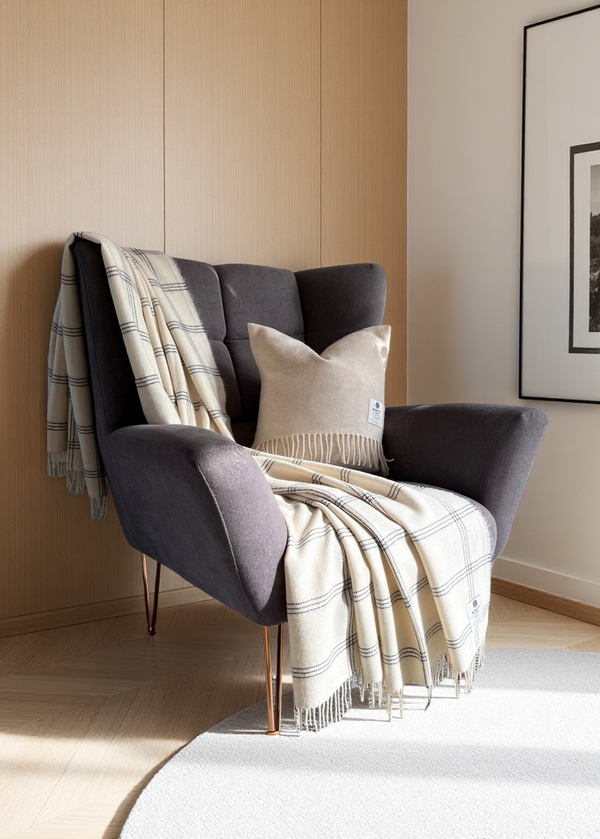 McNutt Alpaca Throw | Pearl Window