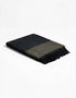 McNutt Cashmere Merino Throw | Charcoal Sunshine