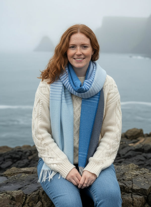 McNutt Denim Ómbre Scarf