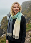 McNutt of Donegal Jasmine Ombré Lambswool Scarf | Pure Merino Wool
