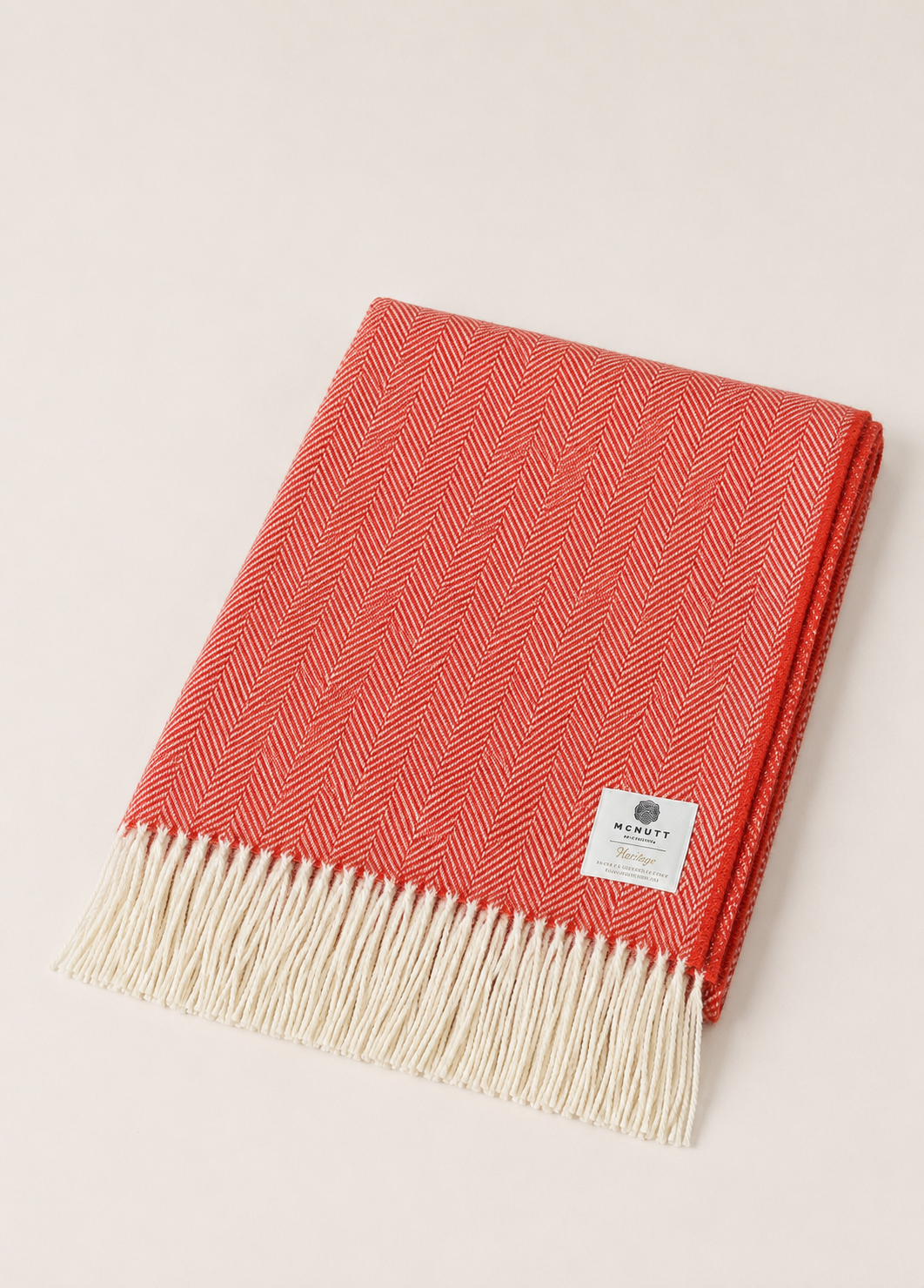 McNutt Heritage Blanket Desert Sky | 100% Pure Irish Wool Throw