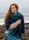 McNutt Sapphire & Turquoise Pashmina Wrap