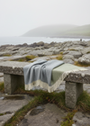 McNutt Pure Wool Throw | Skellig Mist - Clearancebackground