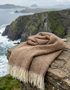 McNutt of Donegal Pure Wool Throw | Kerry Mountain — Clearance