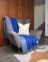 Mcnutt 100% Cashmere Throw | Oxford & Dove