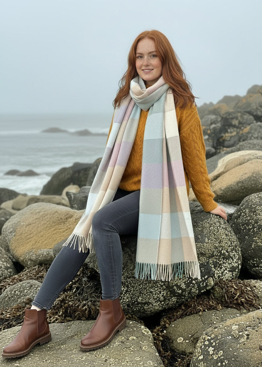 Mcnutt Coastal Pashmina Wrap