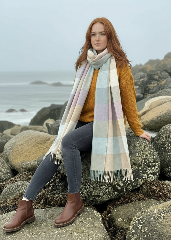 Mcnutt Pashmina Wrap | Coastal Block