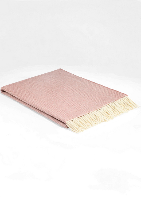 Mcnutt Supersoft Blanket | Rosebay Herringbone
