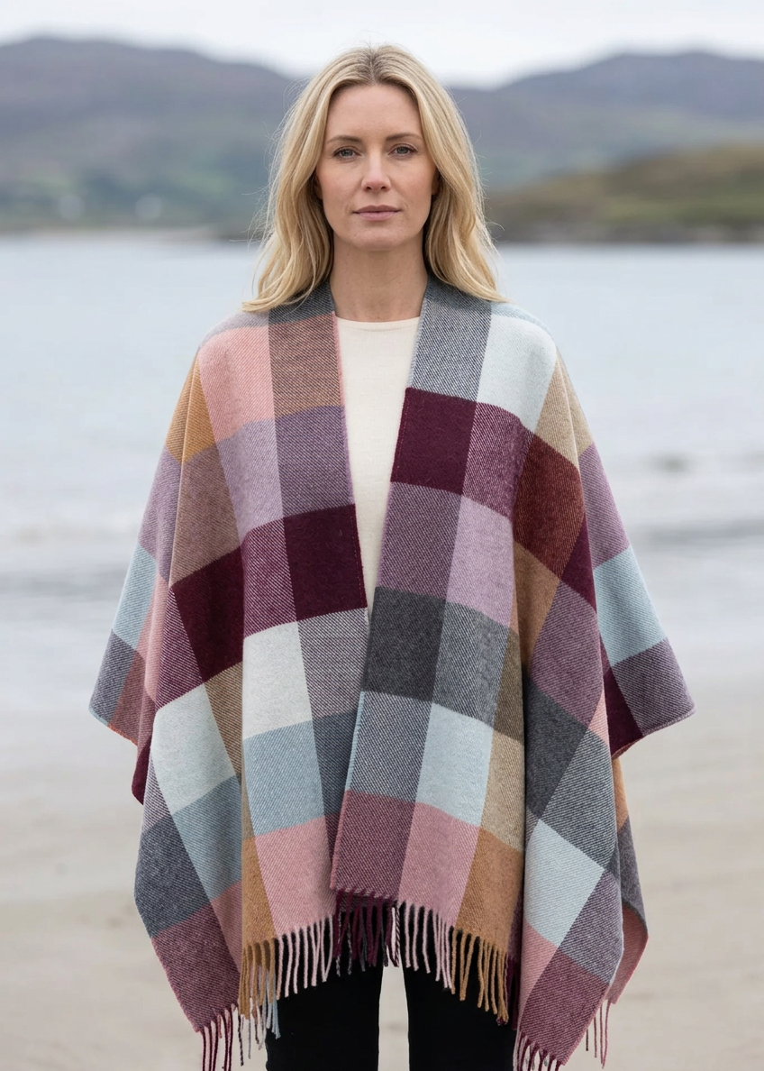 Mcnutt of Donegal Rose Dust Wrap
