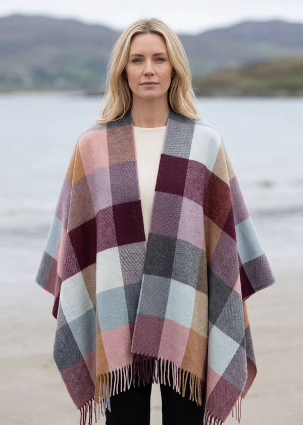 Mcnutt of Donegal Rose Dust Wrap