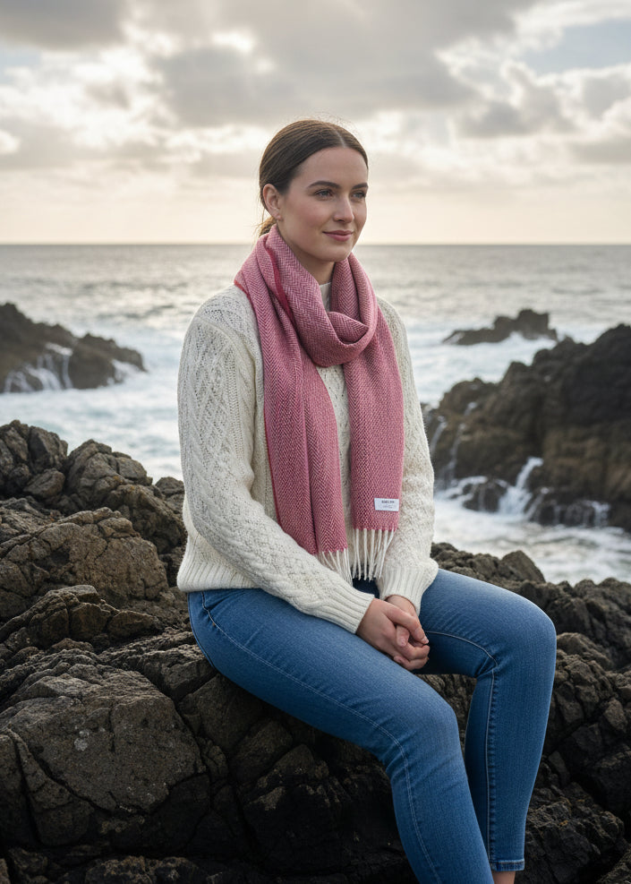 McNutt Tabasco Herringbone Scarf