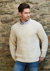Aran Men's Super Soft Crew Neck Sweater