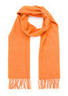 John Hanly Merino Scarf | Tangerine