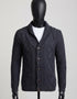 Merino Wool Aran Cardigan | Charcoal - Limited Sizes