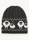 Merino Wool Sheep Beanie Hat | Green
