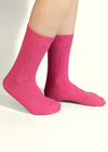 Irish Merino Wool Socks | Pink