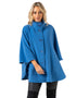 Jimmy Hourihan Short Cape with Pockets | Sky Blue