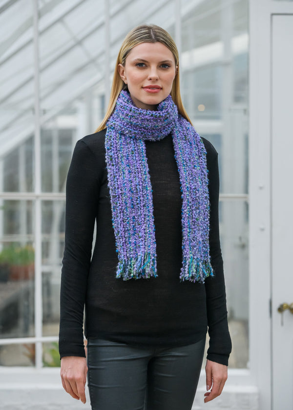 Mucros Mohair Viscose Scarf - Irish Woven