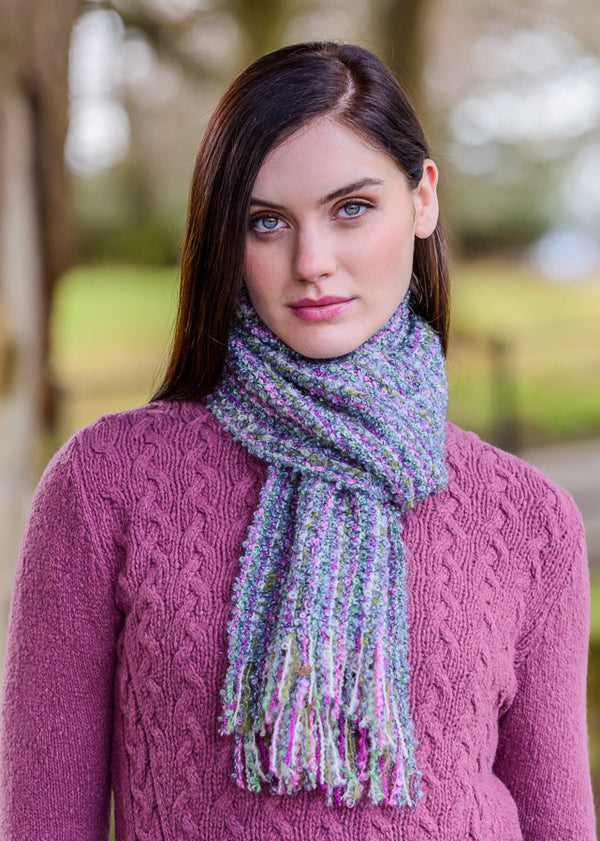Mucros Mohair Viscose Scarf - Irish Made