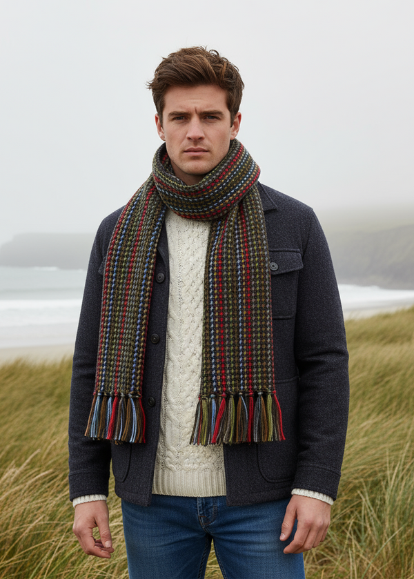 Mucros Alpaca Scarf | Multi Color