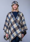 Mucros Wrap | Blue Beige Check