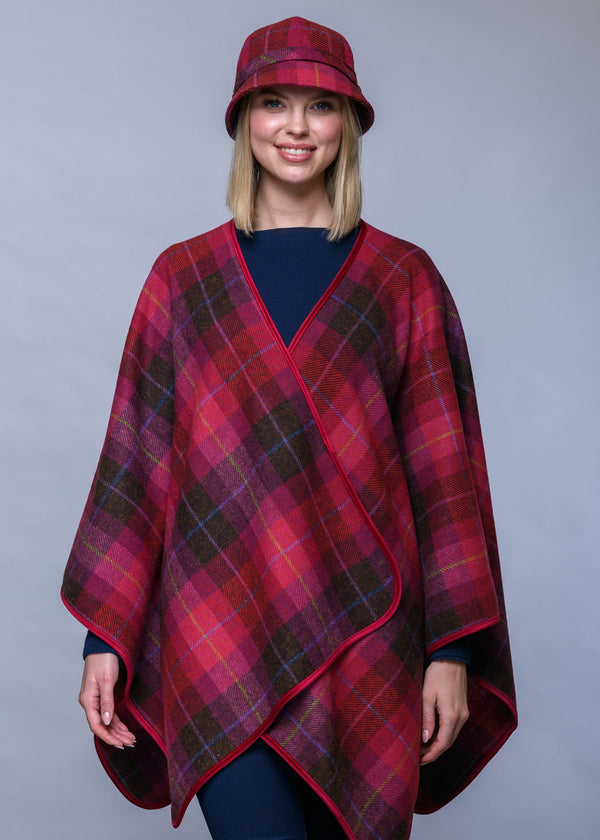 Mucros Wrap | Pink Check