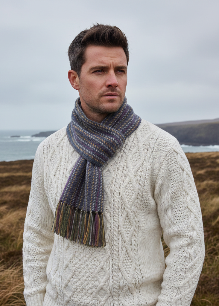 Mucros Alpaca Scarf | Made in Ireland | 100% Alpaca Wool