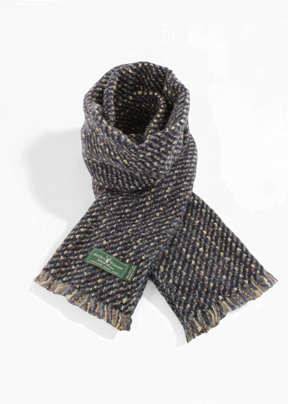 Mucros Atlantic Scarf | Denim Mix