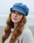 Mucros Blue Newsboy Cap