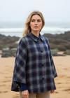 Mucros Country Cape | Charcoal Check