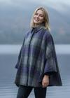 Mucros Country Cape | Lavender Check