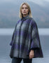 Mucros Country Cape | Lavender Check