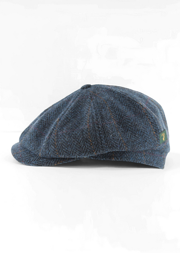 Mucros Driving Cap | Blue