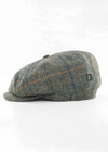 Mucros Driving Cap | Green Plaid