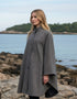 Mucros Dunloe Cape | Grey Herringbone