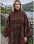 Mucros Dunloe Cape | Red Check