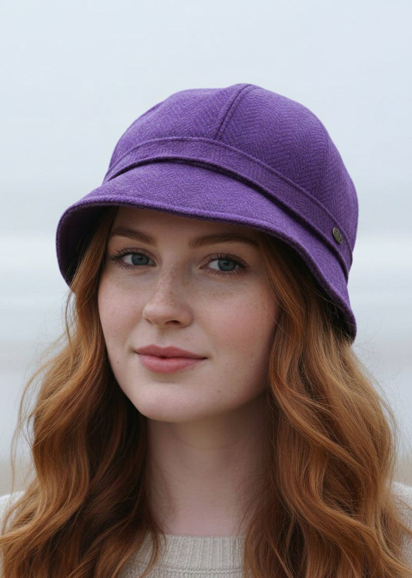 Mucros Flapper Hat | Purple