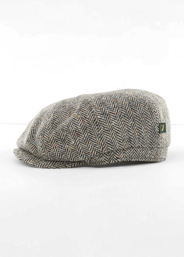 Mucros Grey Driving Cap
