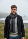 Mucros Islander Scarf | Grey Speck